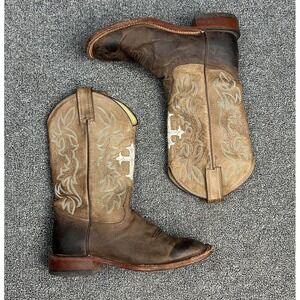 Tony Lama Women's Multicolor San Saba FRANCITA TC1002L Handcrafted USA Size 6.5b